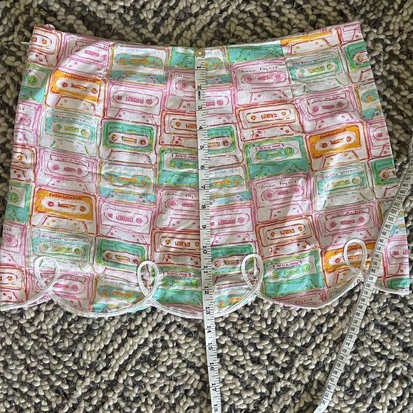 Lilly Pulitzer Summer Mix Tape Skirt - Picture 3 of 8